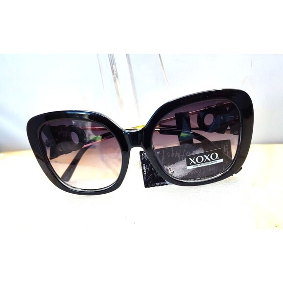 XOXO Womens XS93143-1BB-SC Cat2 Black Gadient Lens Sunglasses NEW 62-13-140 - Picture 11 of 11
